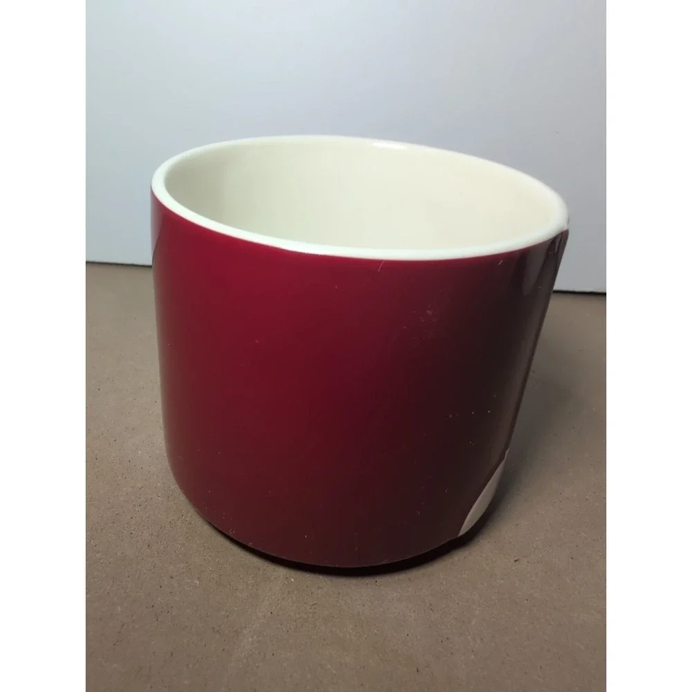 Starbucks 2012 Red Holiday White Gold Ornaments Coffee Tea Mug X-mas Vibes